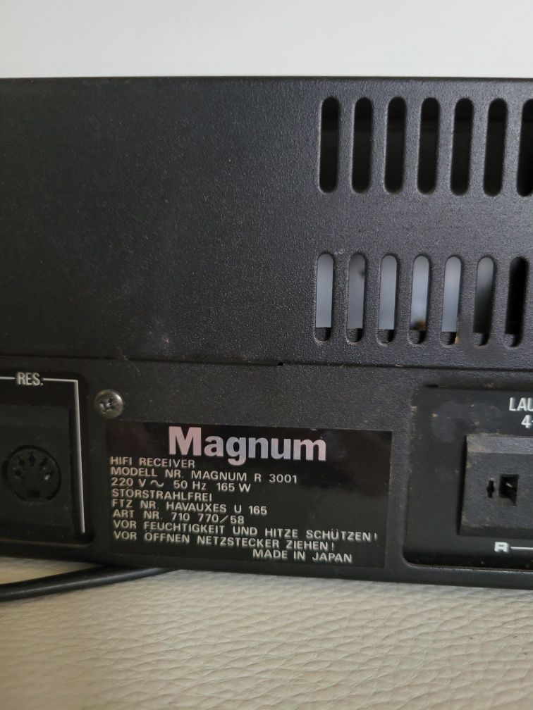 підсилювач Magnum R3001 made in Japan Японии