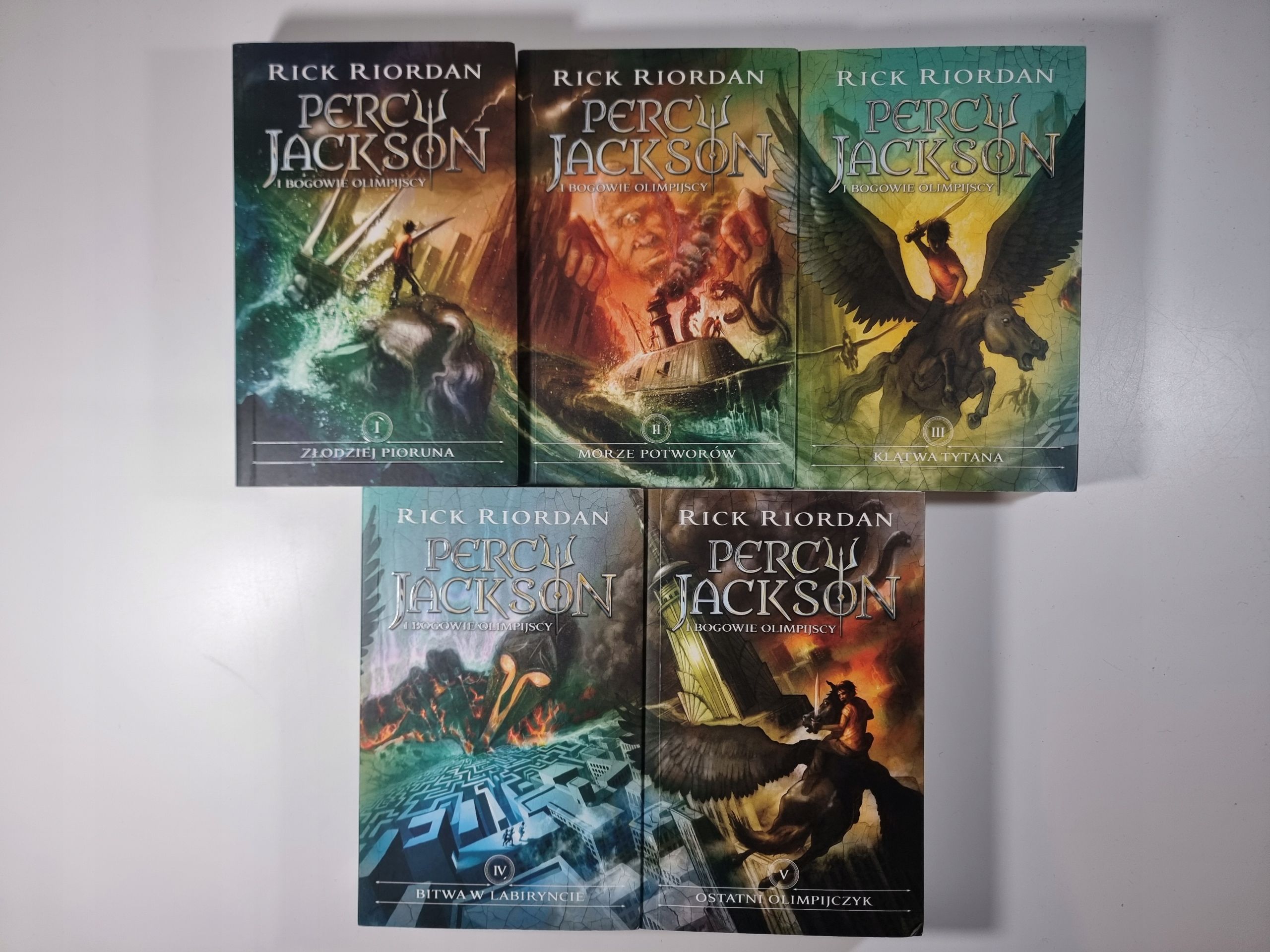 Percy Jackson i Bogowie Olimpijscy 1-5 / Rick Riordan