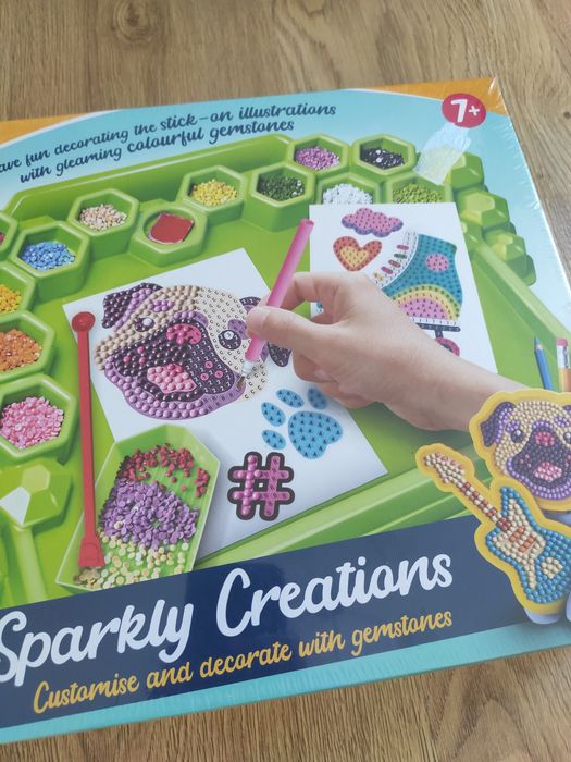 NOWY zestaw kreatywny idea! Clementoni cekiny