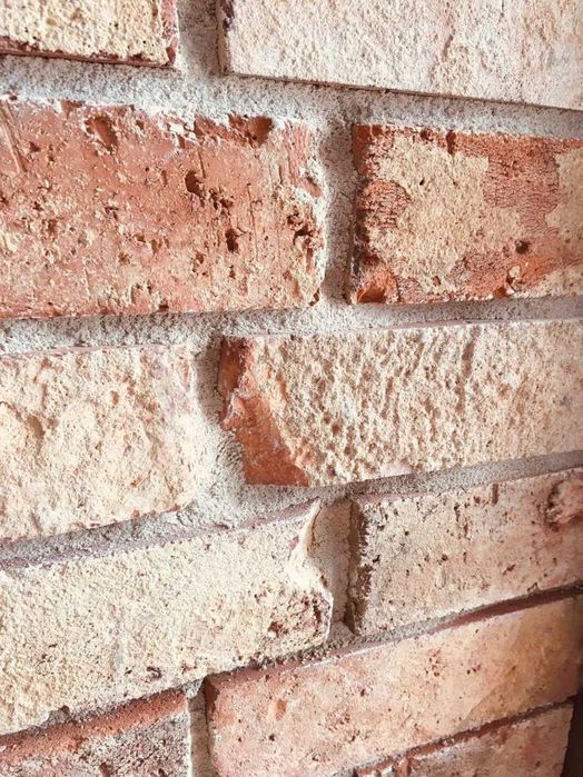 Cegła cięta ze starej cegły płytki ceglane Loft na ścianę stara cegła