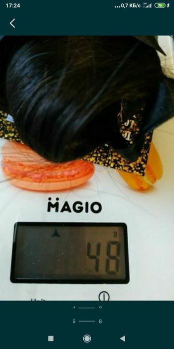 Ручная работа рукоделие хвост натуральный волос