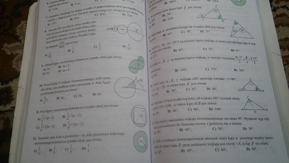 Matura z matematyki od roku 2010. Cewe, Kobierowska