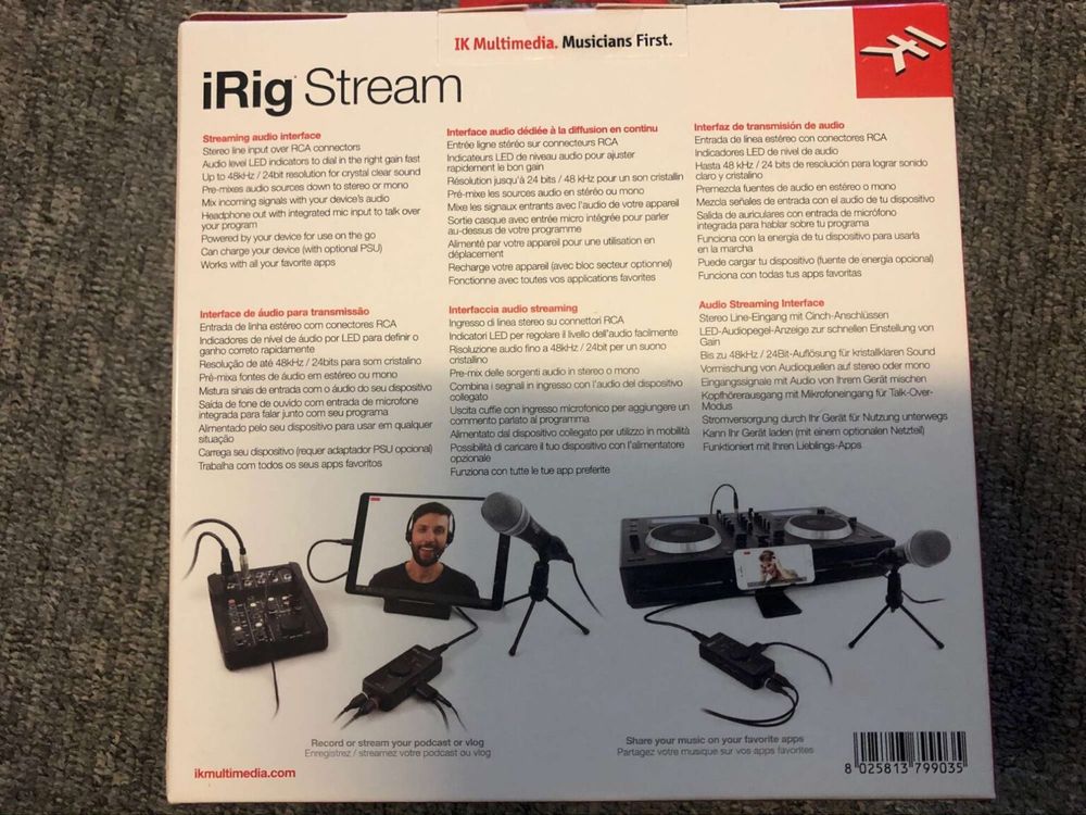 iRig Stream.