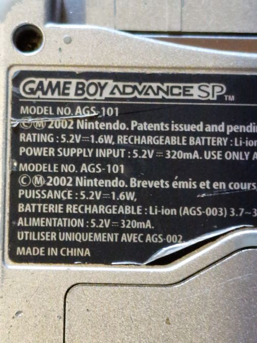 Gameboy Advance Tribal ags 101