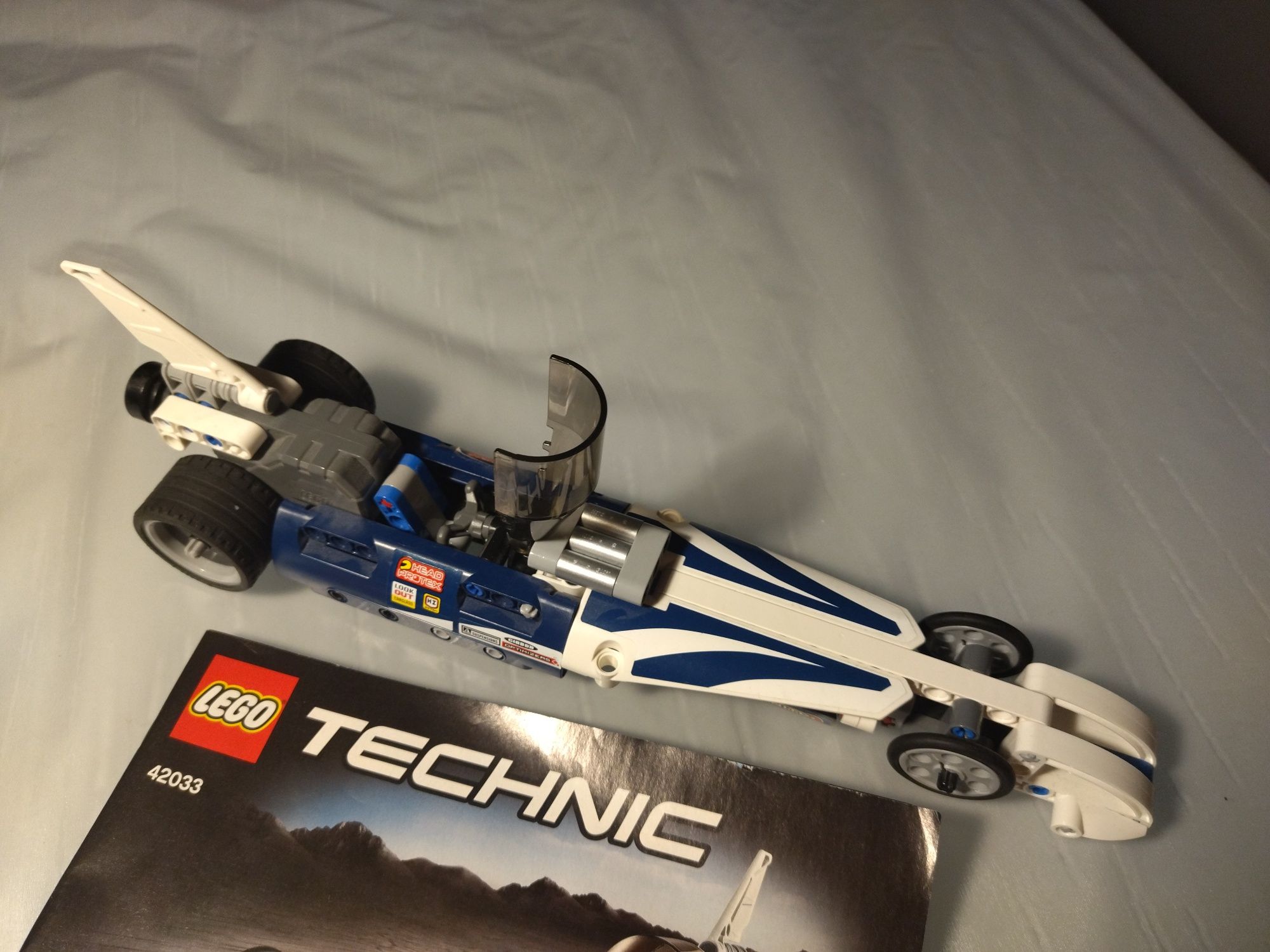 LEGO technic 42033 wyścigowy z napędem wyścigowy samochód formuła 1