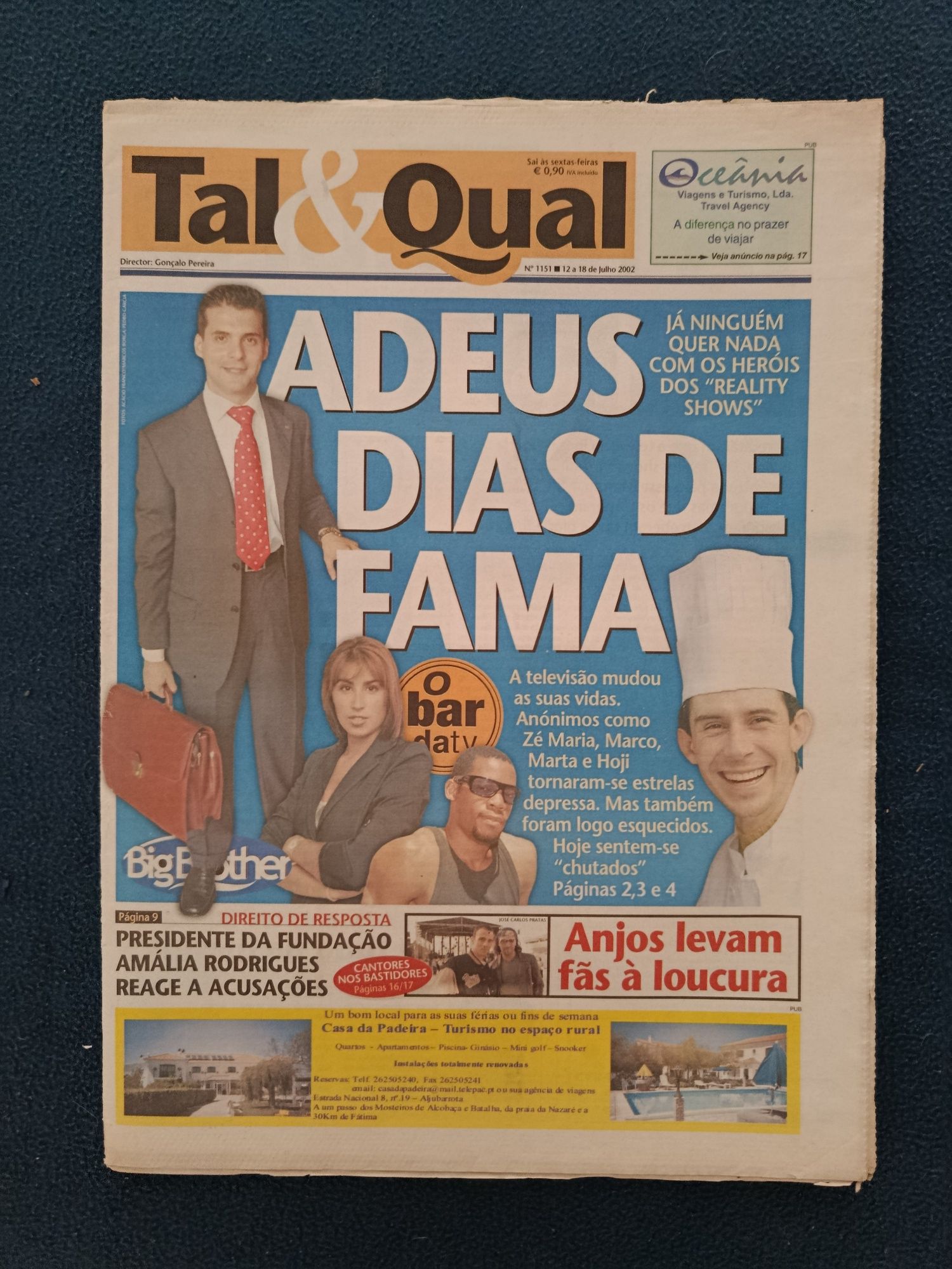Lote de Jornais TAL & QUAL