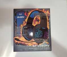 Навушники Sven AP-U980MV Black/Blue наушники