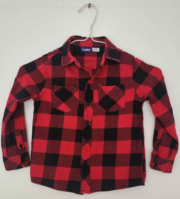 Zestaw koszul na różne okazje r. 110-116 urodziny pogrzeb święta