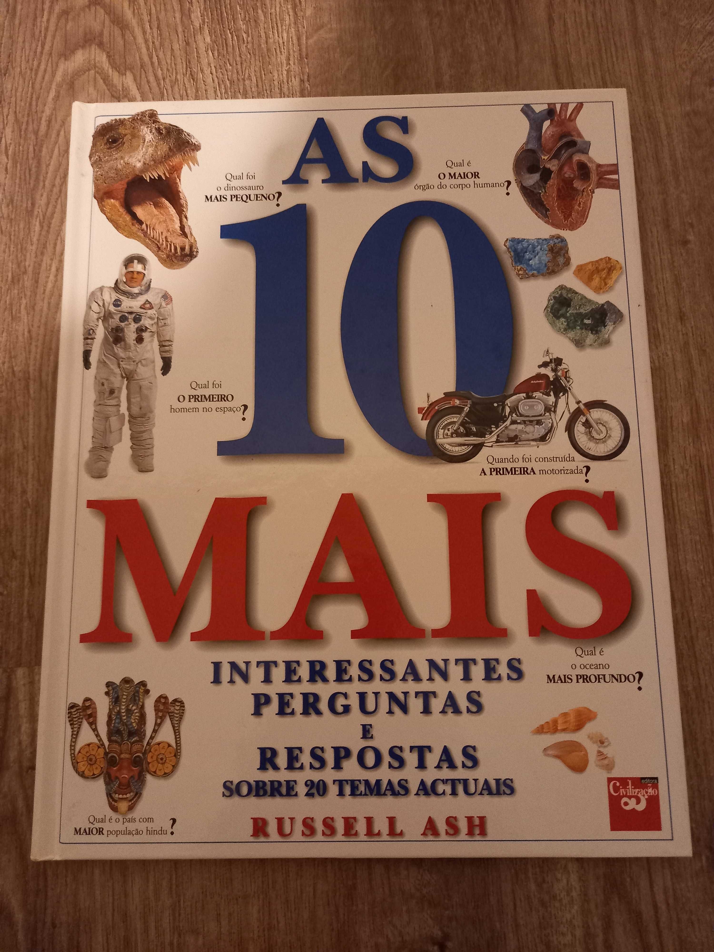 Livro "As 10 Mais Interessantes Perguntas"