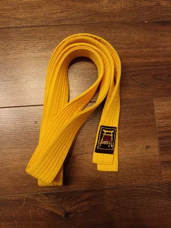 Nowy Żółty Pas Karate Kyokushin 225cm