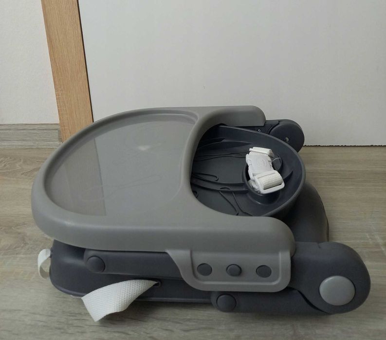 NOWE Krzesełko do karmienia Chicco Pocket Snack Grey szary podróżne