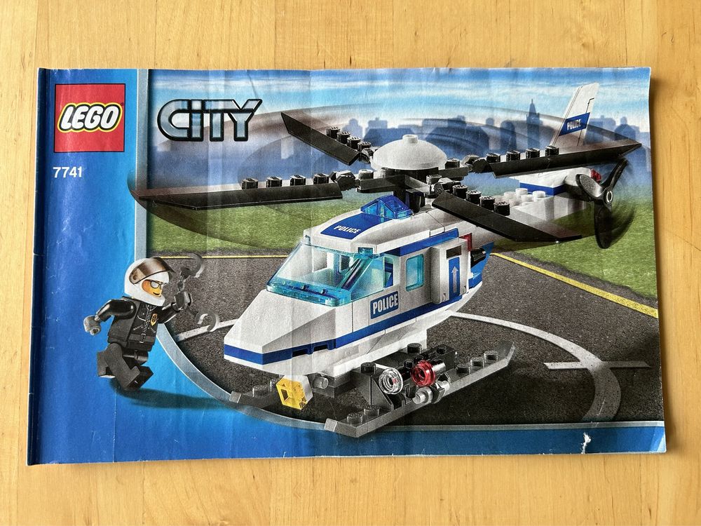 Lego city 7741 helikopter policyjny