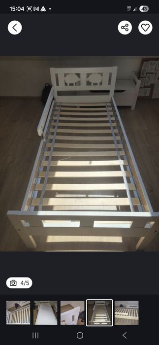 Łóżko Kritter IKEA