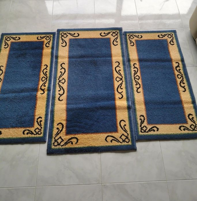 Conjunto de 3 tapetes para quarto