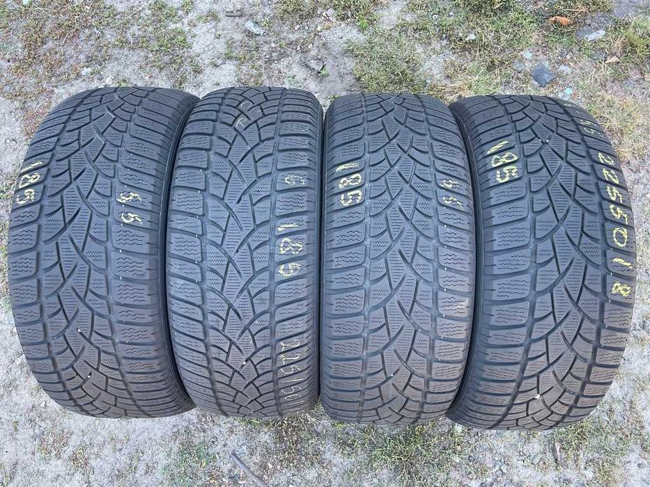 225/50r18 99H Dunlop Sp Winter sport 3D шини бу зима 4 штуки