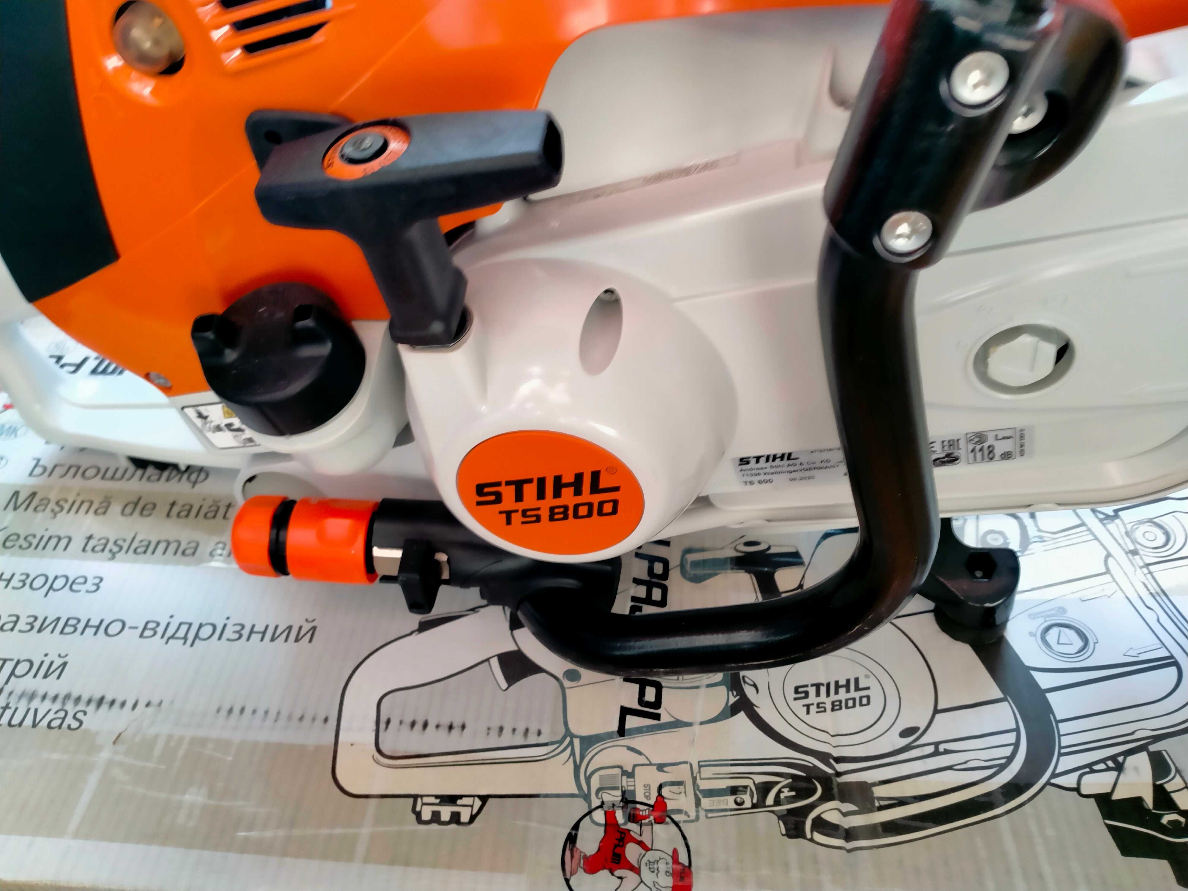 STIHL TS 800 Przecinarka spalinowa do betonu moc 6,8 KM