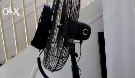Ventilador de água nebulizada para refrescar terraços e superfícies
