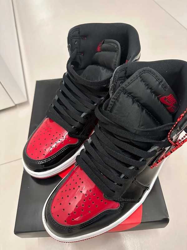 Jordan 1 Retro High OG Patent Bred R.37.5