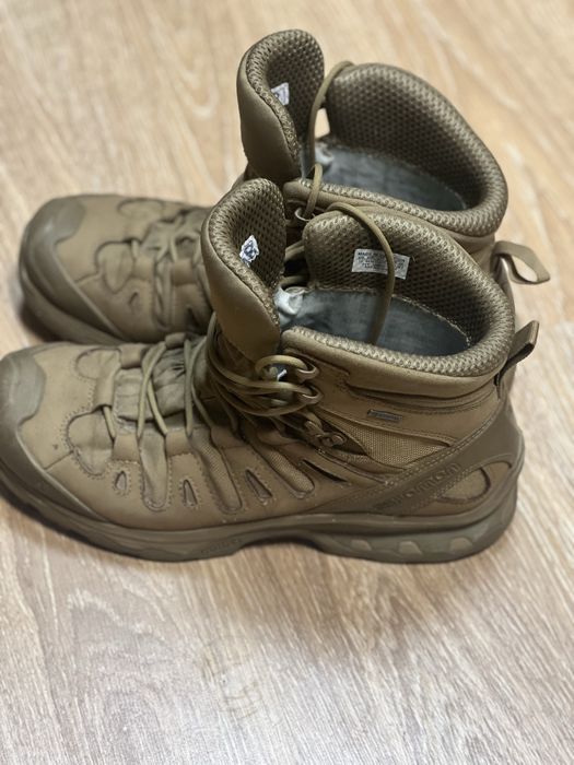 Берці тактичні Salomon Quest 4D Gore-Tex Койот