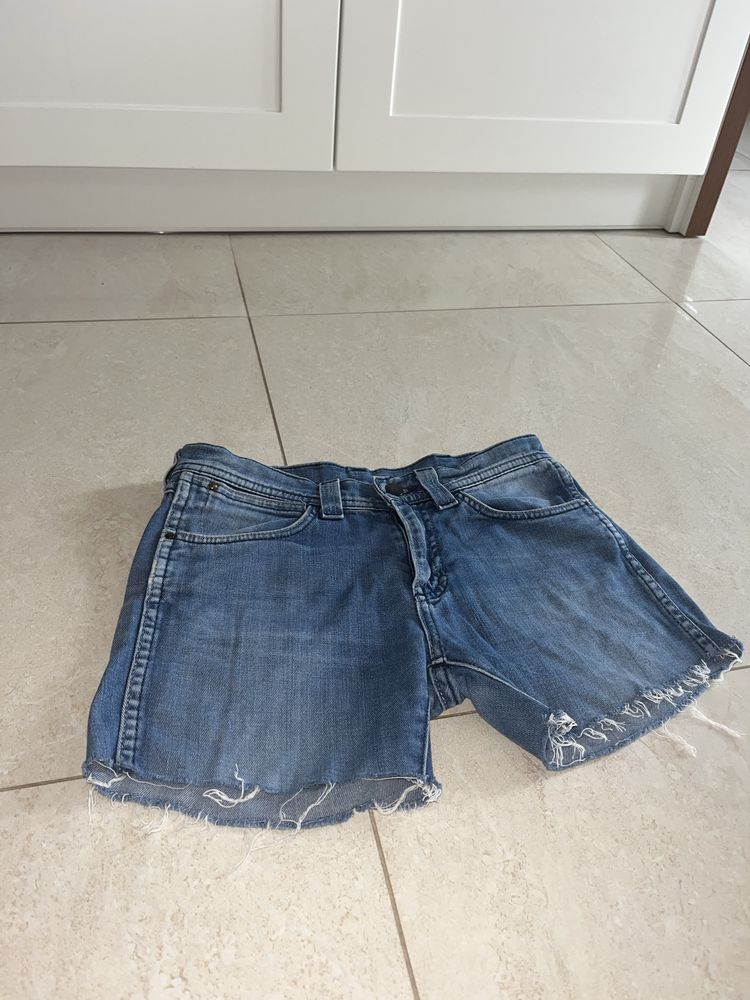 spodenki jeansowe wrangler rozmiar Xs/s