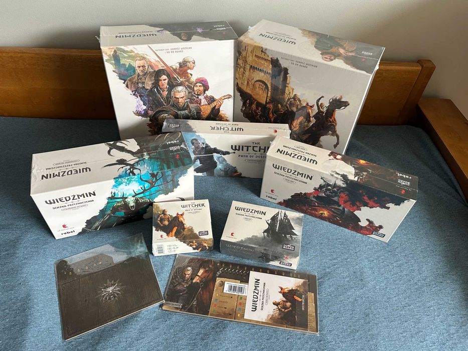 Wiedźmin Ścieżka Przeznaczenia ALL-IN Geralt Figurki Towarzyszy i inne