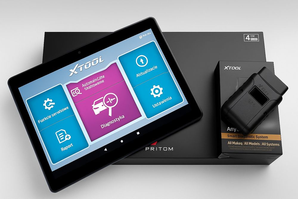 Diagnostyczny XTOOL A30D +Telefon Wszystkie systemy +19 Specjalnych!