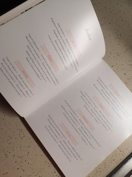 Livro de receitas "Deliciosa Cristina", de Cristina Ferreira