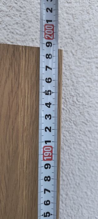 Drzwi wewnętrzne lewe MDF 80  ciężke montowane 3 zawiasy sosna jesion