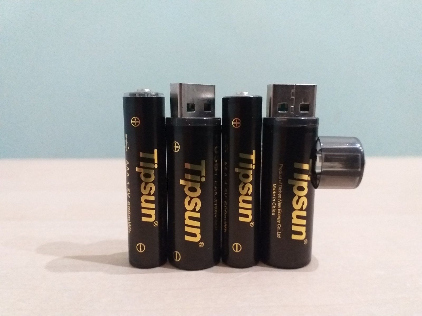 Акумуляторна USB батарейка, що перезаряджається тип ААА 1.5V