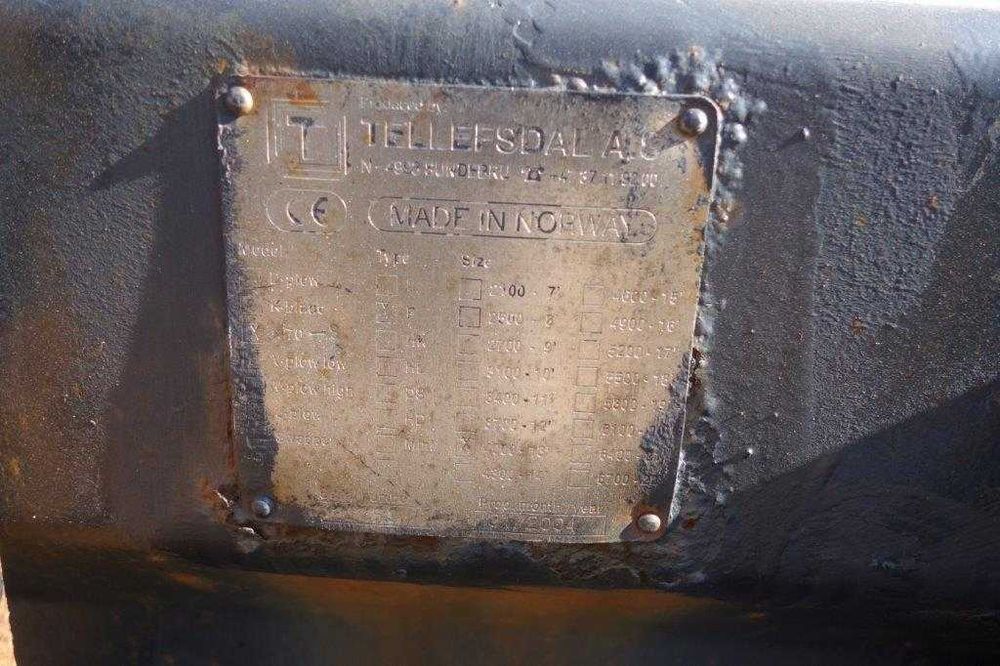 Pług do śniegu Tellefsdal 4000mm Schmidt odśnieżny hydrauliczny filmy