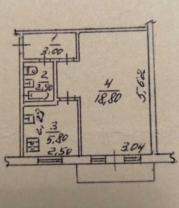 Продам 1к.квартиру б-р Жасминовий 11