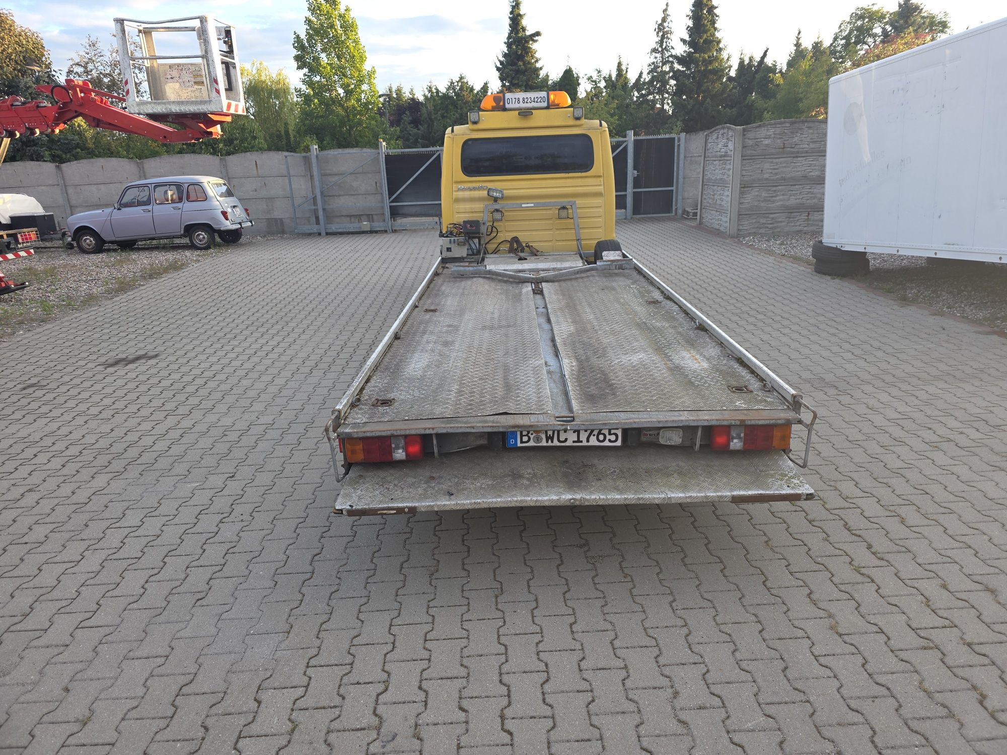 Pomoc drogowa najazd Adac algema fiat Ducato 2.5tdi