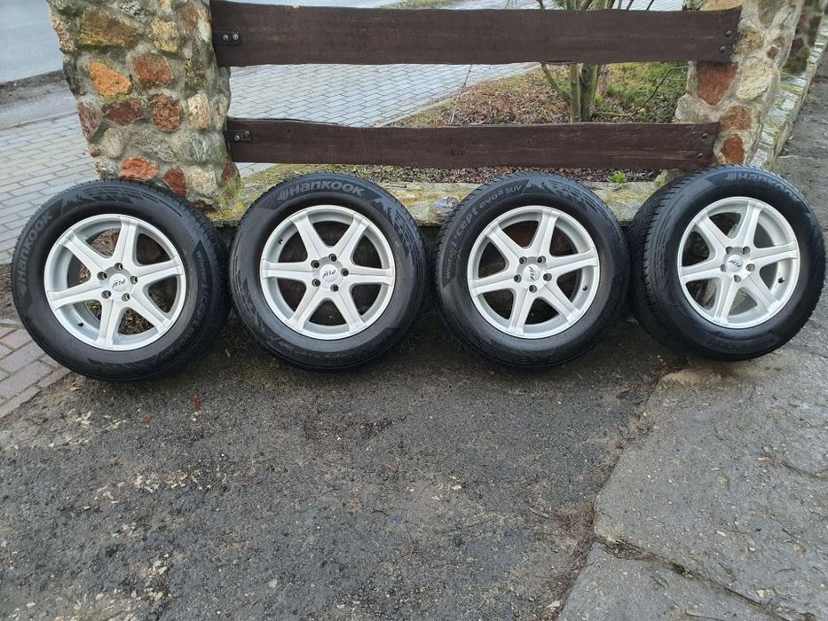 Felgi Aluminiowe PLW 8Jx17 ET35 5x112 opony HANKOOK EVO SUV 2016 235/65 R17