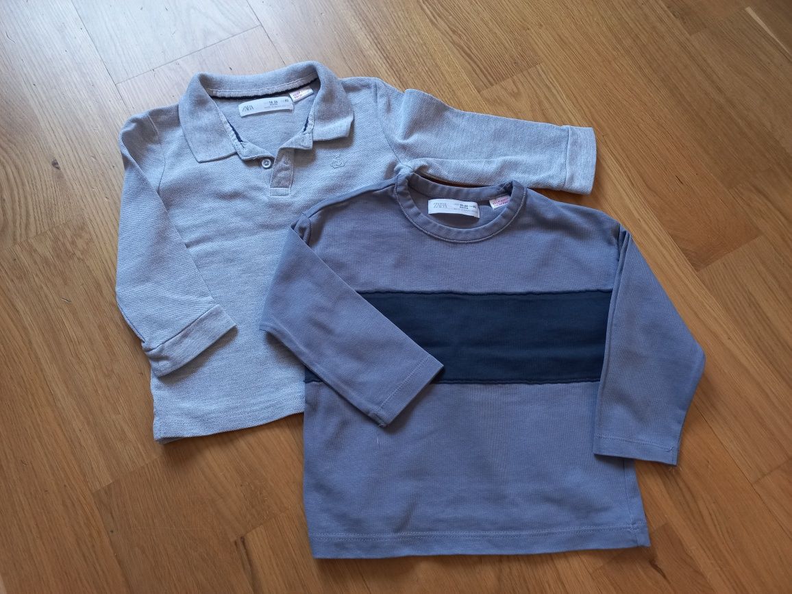 Bluzeczki dla chłopca, Zara, rozmiar 92