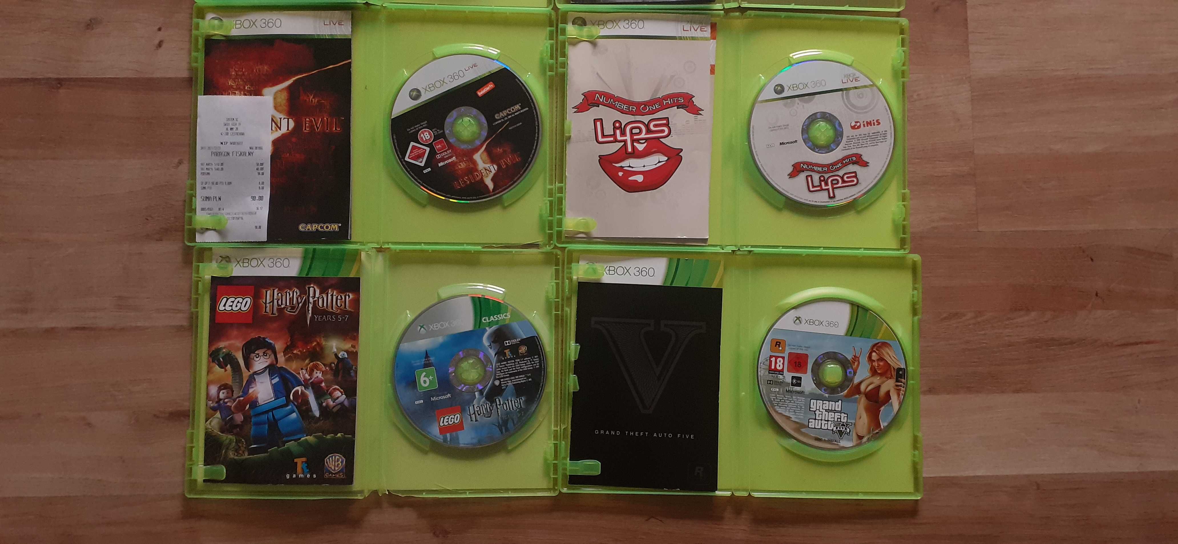 Gry Xbox 360 (GTA,resident evil,NFS,farcry,Lego,skate)