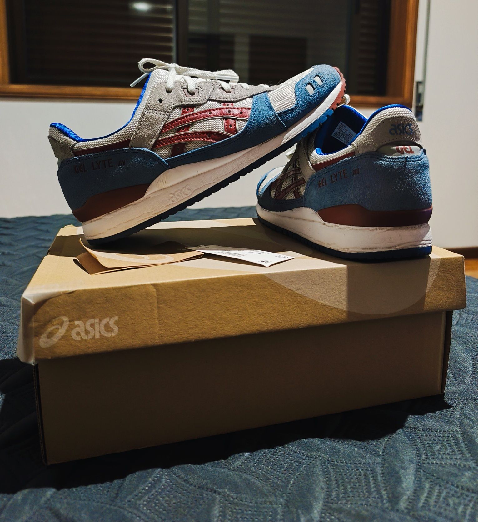 Sapatilhas ASICS Gel-Lyte III OG Azure/Beet Juice