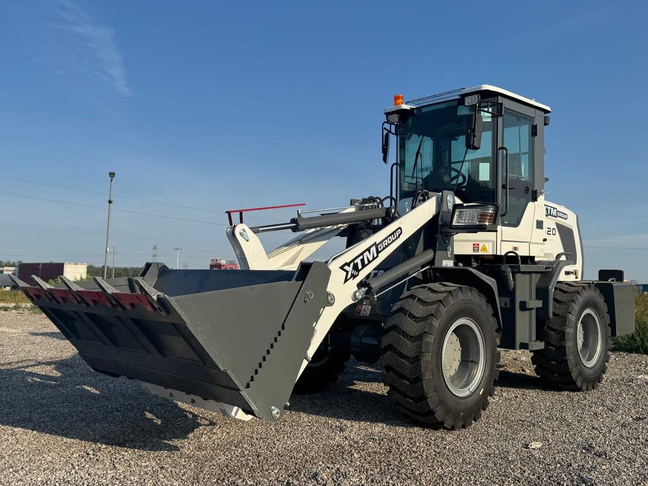 NOWA Ładowarka Kołowa Przegubowa XTM B520 Łyżka 4w1 Gwarancja Leasing