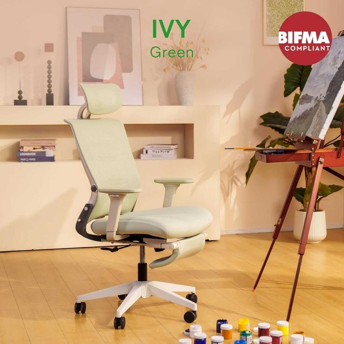 Nowe krzesło ergonomiczne / fotel biurowy / FlexiSpot BS5 !K425!