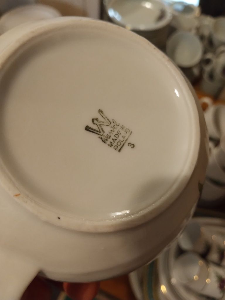 Zastawa porcelanowa porcelana Wawel Krzysztof Wałbrzych