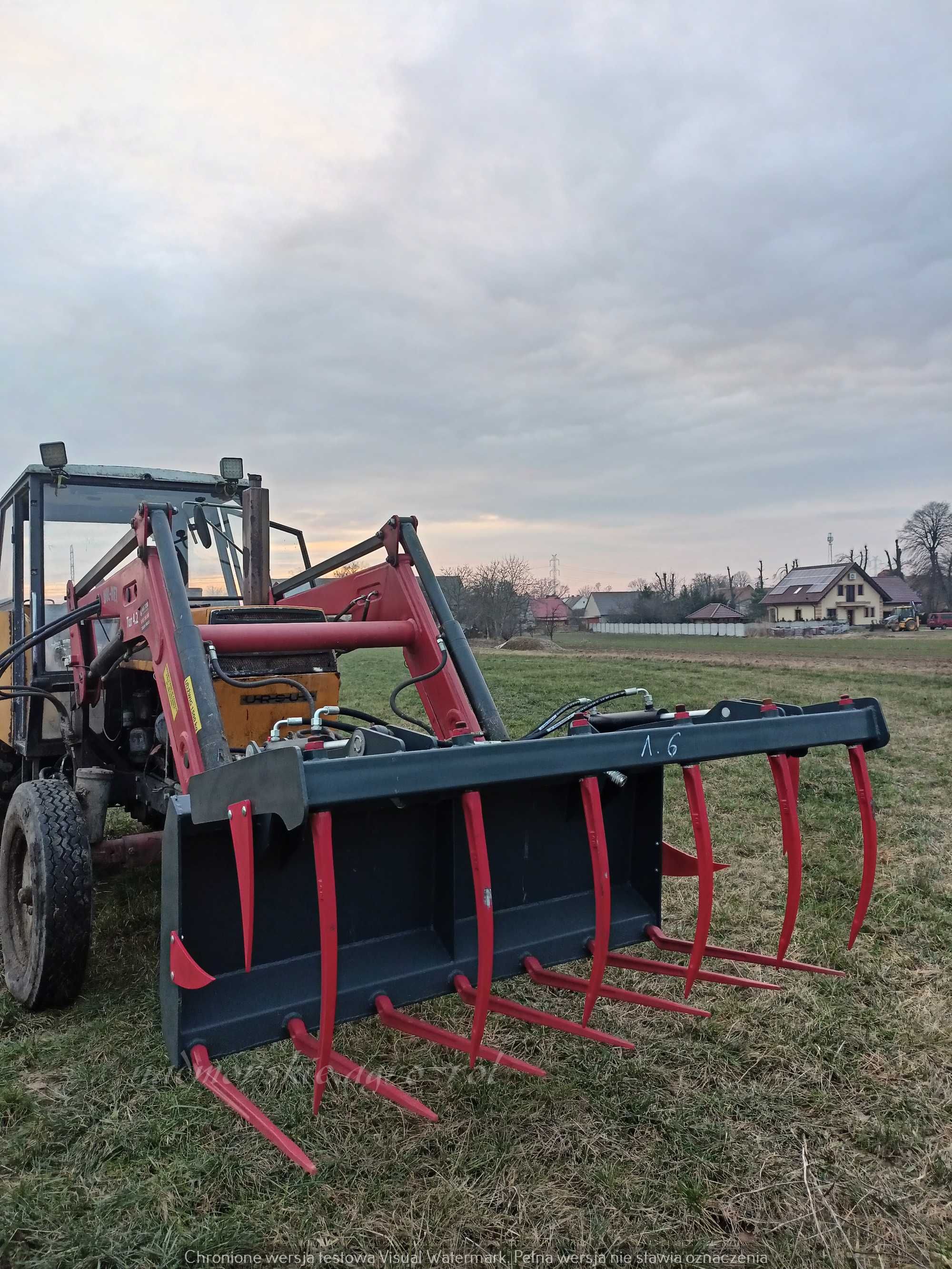 szuflo KROKODYL łyżko krokodyle euro sms jcb mailleux mx manitou