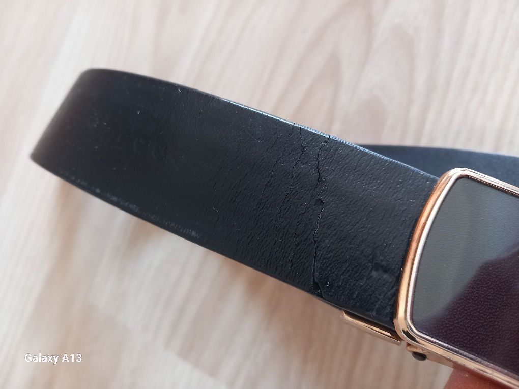 Louis vuitton pas skorzany 115cm