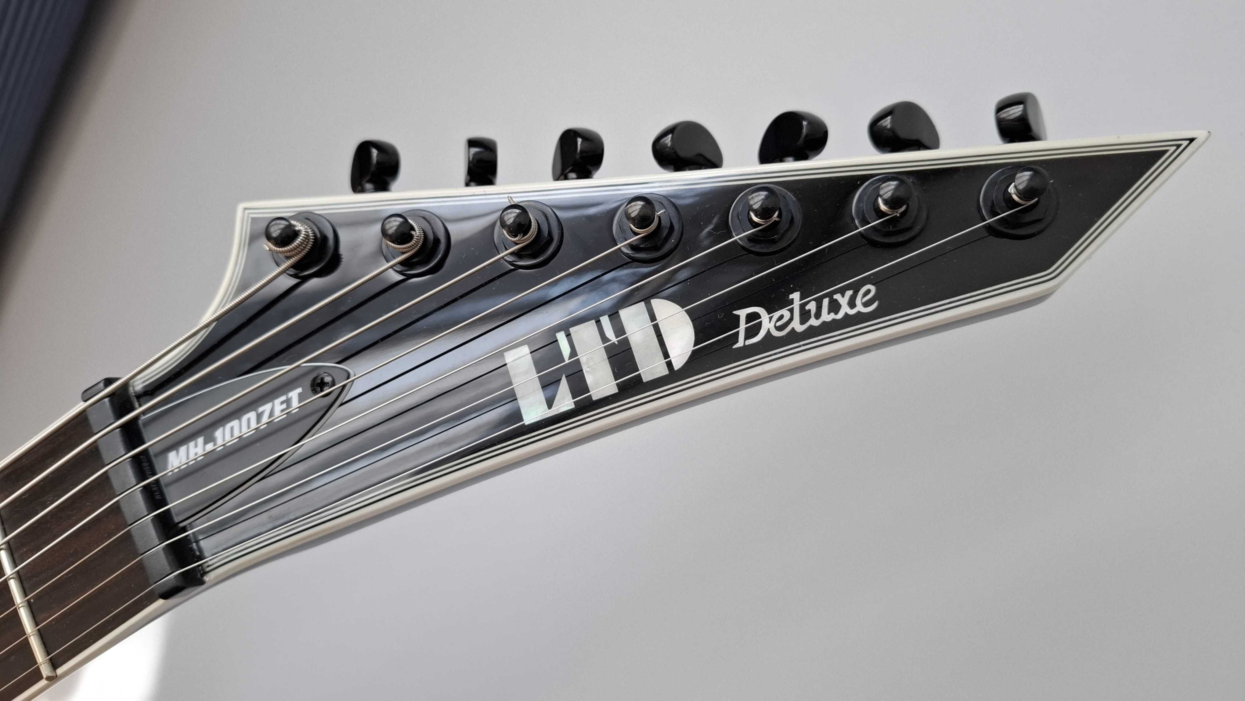 ESP LTD MH-1007 ET Deluxe 7 Cordas Evertune EMG