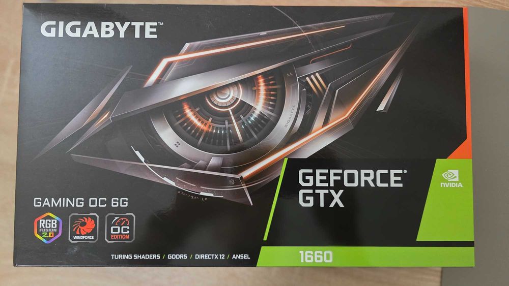 Gigabyte GeForce GTX 1660 Gaming OC 6GB