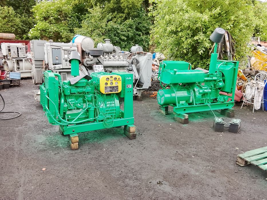 Agregat Prądotwórczy z AVR 44 45 kw do 50 60 kva 270 godz kilka sztuk