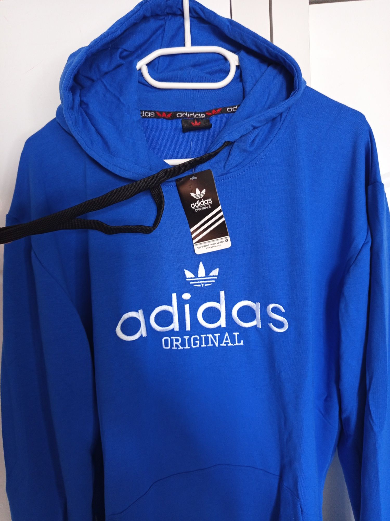 Bluza z kapturem męska bawełniana M