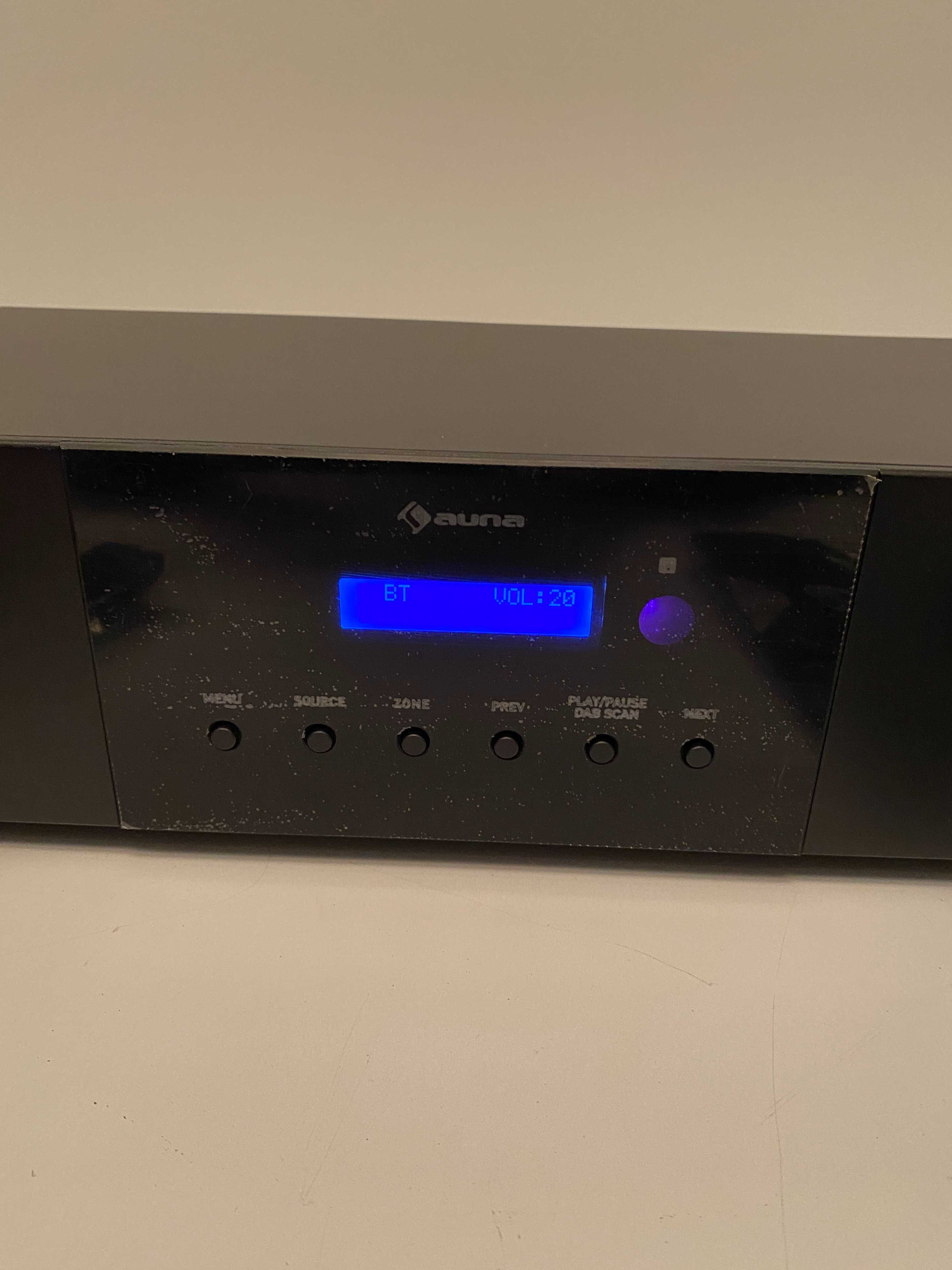 Стереопідсилювач Auna AMP-4000 DAB Hi-Fi DAB+ Радіо USB BT (Німеччина)