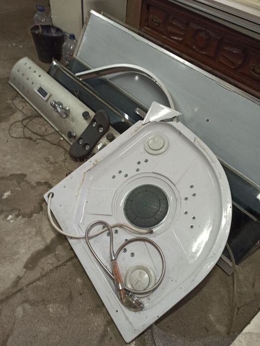 Cabine de duche para desocupar