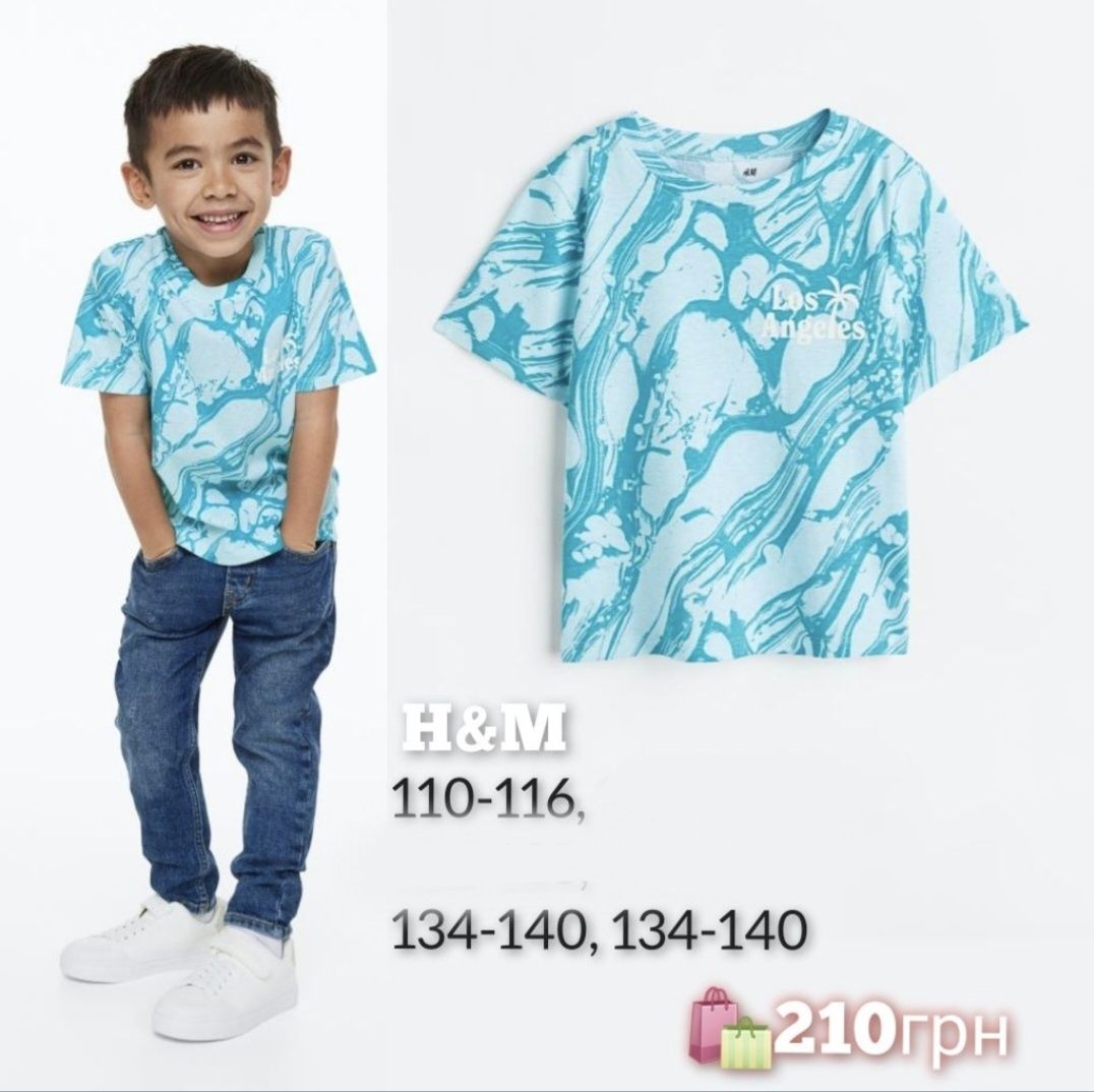 H&M футболка 98,104,110,116,122,128,134,140