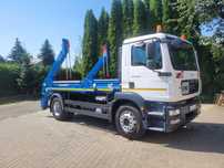 MAN TGM 18.290 /BRAMOWIEC / MEILLER AK12 / RESOR  MAN TGM 18.290 / bramowiec MEILLER KIPPER AK12 LT / TYŁ RESOR / Manual