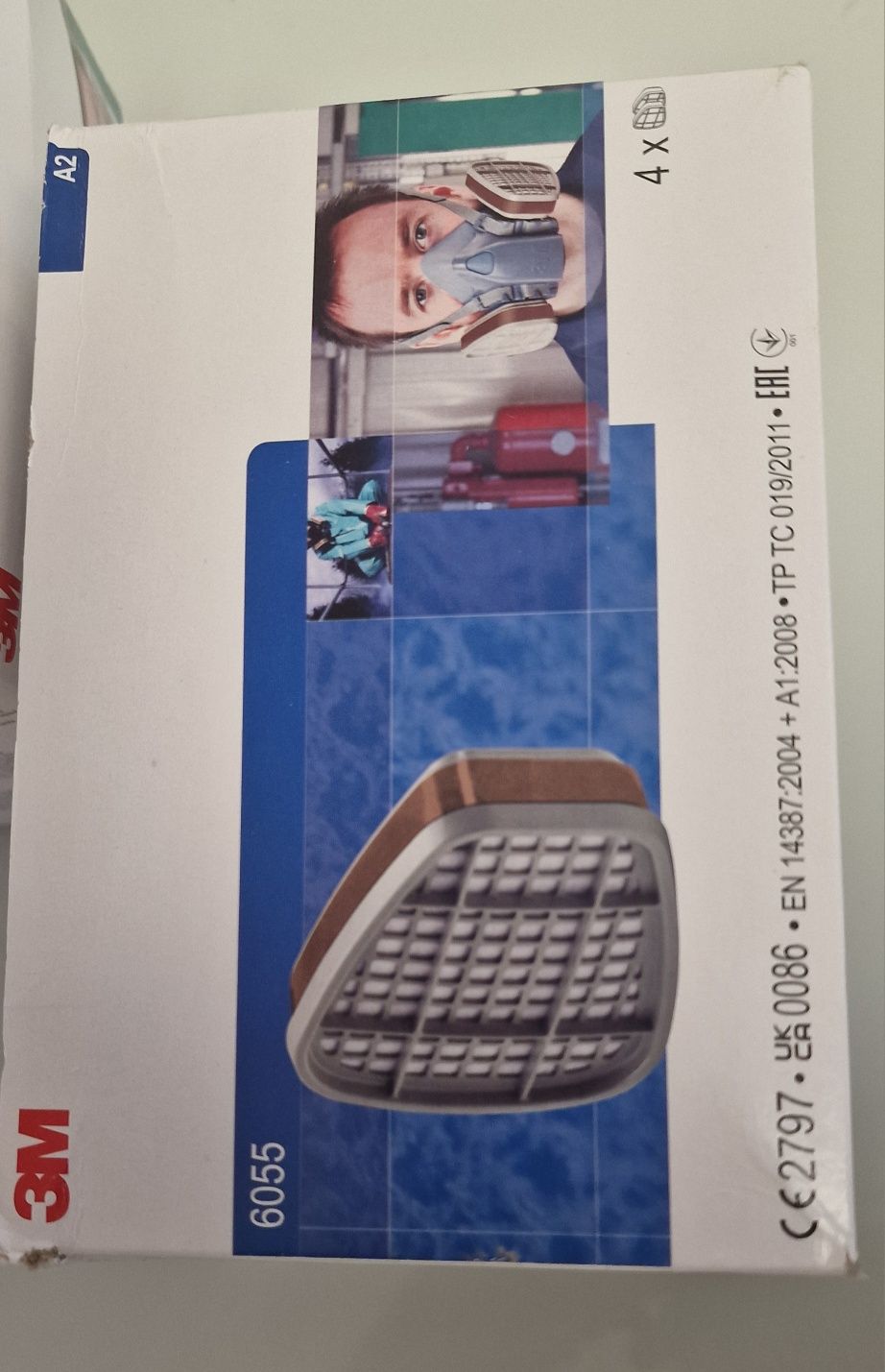 Filtry 3M A2,6055 25 komp.2030rok